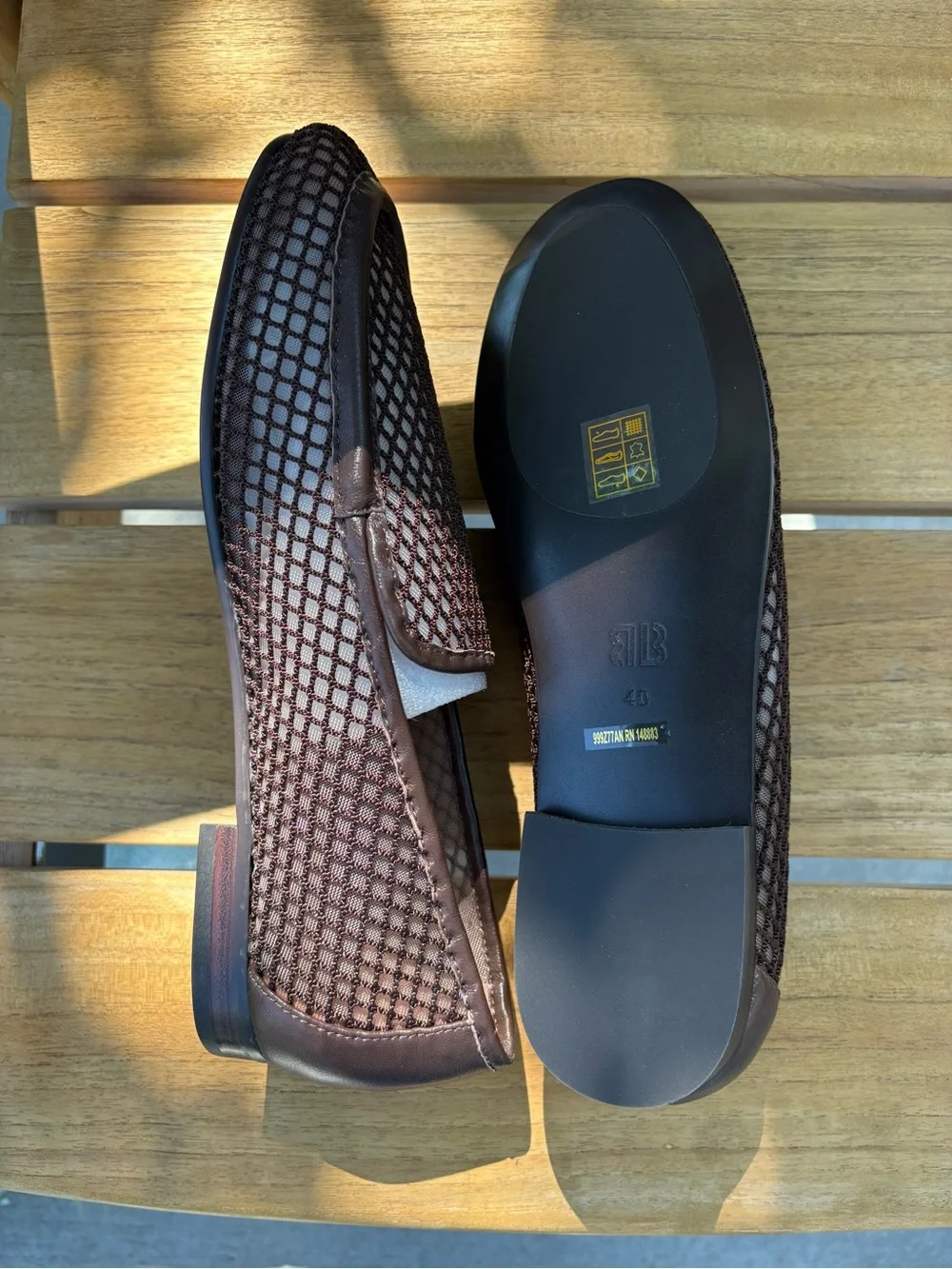 Maeve x Bibi Lou Exclusive Mesh Loafers